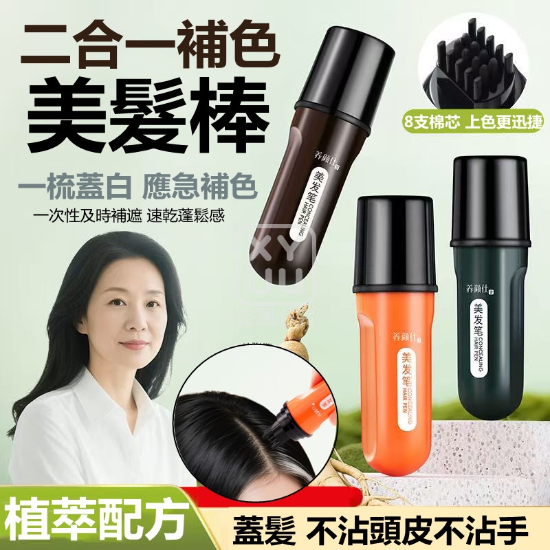 (2個)二合一補色美髮棒