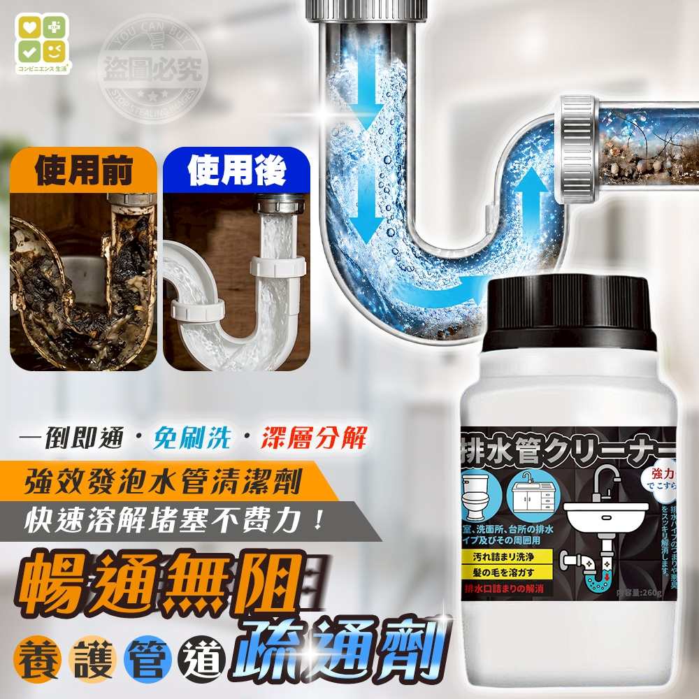 (2瓶)CLH二代暢通無阻酸鹼強效型養護管道疏通劑